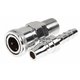 Szybkozłączka do termoregulacji form wtryskowych ½” na przewód 9mm gwint 16.5mm 7/16”