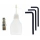 Klucz udarowy pneumatyczny 3/4'' 690Nm 210l/m 1/4” nasadki