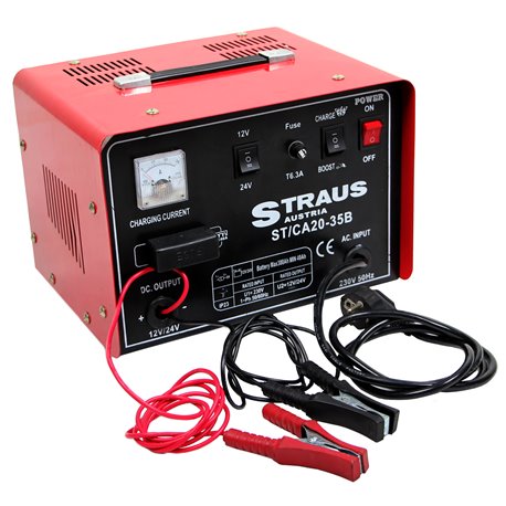 Prostownik booster Straus 230V 480-840W 12/24V