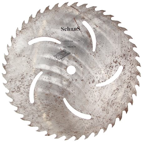 Tarcza do drewna 500 x 32 mm 44T