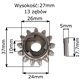 Komplet zębatek napędowych 13 zębów do kosiarki TB 43 51 53