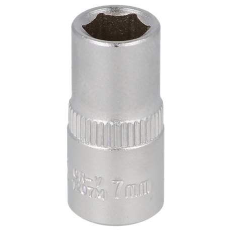 Klucz nasadka krótka 7 MM 1/4 CrV HONITON