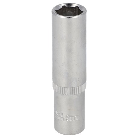 Klucz nasadka DŁUGA 9 MM 1/4 CrV HONITON