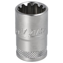 Nasadka klucz 17 MM 1/2 12-kąt HONITON HONIDRIVER