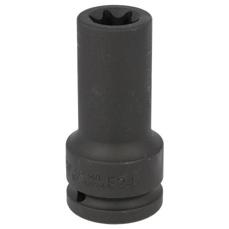 Nasadka udarowa DO ZACISKÓW TORX E24 3/4 CR-Mo