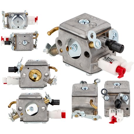 GAŹNIK HUSQVARNA 340 345 345E 346XP 350 351 353 bez wyjścia na pompkę