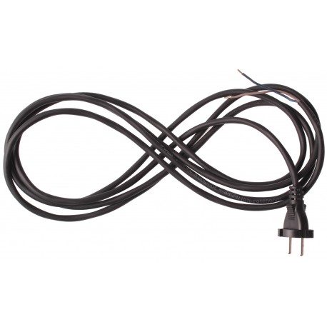 Przewód kabel wtyczka POLSKI gumowy 2x1,0 mm 3.5m