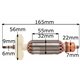 WIRNIK do szlifierki MAKITA 9557NB 9558HN 9558NB 9558HNR 9558HNRG