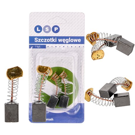 Szczotki węglowe 6x8x10 mm do SKILL RYOBI EINHELL PARKSIDE