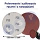 PAPIER ŚCIERNY 125 KRĄŻKI SAMOPRZYLEPNE NA RZEP DO SZLIFIERKI P36 X10