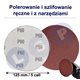 PAPIER ŚCIERNY 125 KRĄŻKI SAMOPRZYLEPNE NA RZEP DO SZLIFIERKI P60 X10