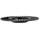Tarcza do szlifowania drewna tarnik skośny 125 MM PŁASKA