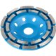 Tarcza tarcze do szlifowania betonu GARNKOWA 125 MM ZESTAW