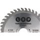 TARCZA WIDIOWA DO CIĘCIA DREWNA PIŁA 125 MM x 22,2 40T WĘGLIK WIDA LSP