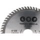 TARCZA WIDIOWA DO CIĘCIA DREWNA PIŁA 125 MM x 22,2 60T WĘGLIK WIDA LSP