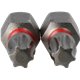 BIT UDAROWY TORX T25 25MM MZESTAW BITÓW UDAROWYCH 2 SZTUKI LSP