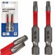 BIT UDAROWY TORX T20 50MM MZESTAW BITÓW UDAROWYCH 2 SZTUKI LSP