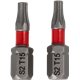 BIT UDAROWY TORX T15 25MM MZESTAW BITÓW UDAROWYCH 2 SZTUKI LSP