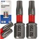 BIT UDAROWY TORX T20 25MM MZESTAW BITÓW UDAROWYCH 2 SZTUKI LSP