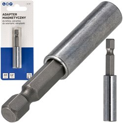 UCHWYT MAGNETYCZNY ADAPTER DO BITÓW NA WKRĘTARKĘ 1/4 60 MM LSP