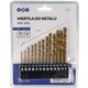 WIERTŁA ZESTAW WIERTEŁ DO METALU STALI HSS HEX 13SZT 1.5 - 6.5MM LSP