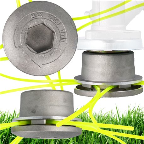 GŁOWICA ŻYŁKOWA ALUMINIOWA DO KOSY SPALINOWEJ UNIWERSALNA NAC DEMON