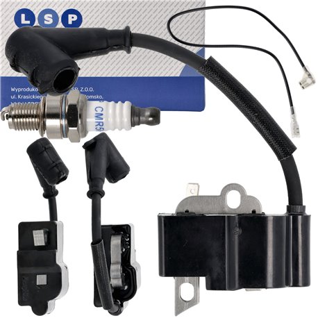 CEWKA MODUŁ ZAPŁONOWY ZAPŁON DO STIHL MS 171 181 211 + ŚWIECA LSP