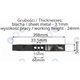 NÓŻ DO KOSIARKI 40CM NAC LP2720 LS1210 LS2040 AN40 KCL16 UNIWERSALNY