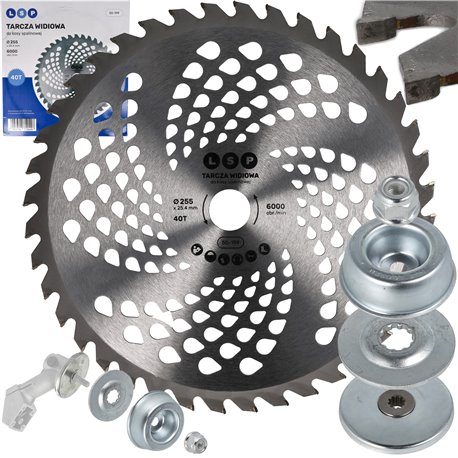 TARCZA WIDIOWA PIŁA DO KOSY STIHL FS45 FS55 FS120 FS200 FS250