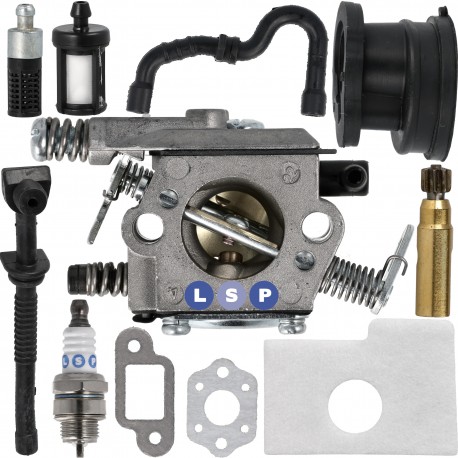 Zestaw GAŹNIKA MS170 MS180 WALBRO