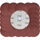 Papier ścierny krążki na rzep 125 mm do szlifierki kątowej P240 20szt.