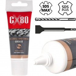 CX80 Smar do wierteł i dłut SDS 40G