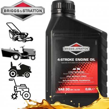 Olej silnikowy BRIGGS STRATTON do kosiarki traktorków SAE30 0.6L