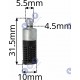 Przewód oleju z filtrem MS 017 018 170 180