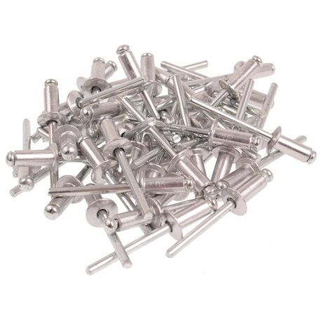 Nity aluminiowe 4.8 x 12.7mm 50 sztuk JOBIprofi 