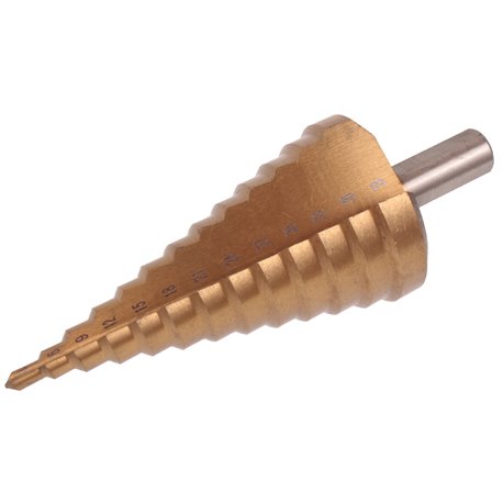 Wiertło stożkowe stopniowe 4-39mm HSS choinka 