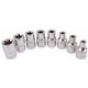 Zestaw redukcji 6 el. Adaptery Honiton CrV 1/4" 3/8" 1/2" 3/4" do nasadek
