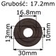Podkładka do szlifierki M10 maszyn CNC na tarcze do 100mm z otworem 16mm