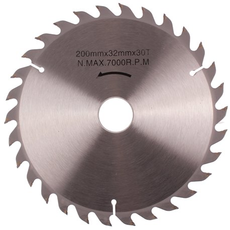 Tarcza widiowa 200 x 32 mm 30T do drewna widia