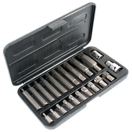 Bity klucze SPLINE M4-M18 komplet 22 szt