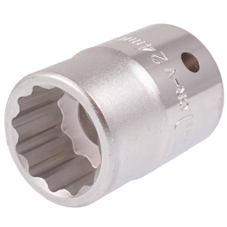 Nasadka Corona 3/4" 24 MM CrV dwunastokątna krótka 12-kątna