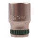 Nasadka Honiton 1/4" 12 MM CrV sześciokątna krótka 6-kątna