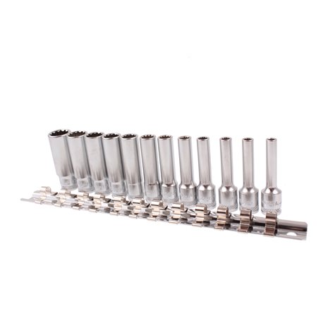 Zestaw nasadek Honiton HONIDRIVER 1/4" 12 el. 4-13mm E5-E16 5/32-1/2"