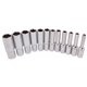Zestaw nasadek Honiton 1/4" 12 el. 4-13mm 6-kątne sześciokątne długie