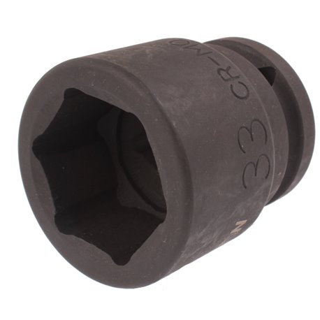 Nasadka udarowa Honiton 3/4" 33 MM Cr-Mo sześciokątna krótka 6-kątna