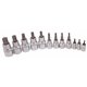 Zestaw nasadek torx HONITON 12el. 1/4 3/8 1/2 cal. E8-E60 nasadki