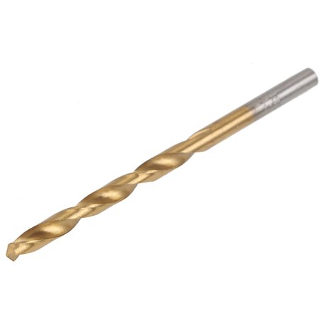 Wiertło do metalu tytanowe FI 4.5 mm HSS