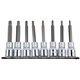 Klucze TORX T20-T50 1/2 CORONA 8 szt.