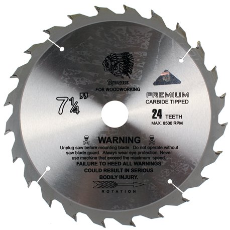 Tarcza widiowa do drewna APACZ 185 mm 24T