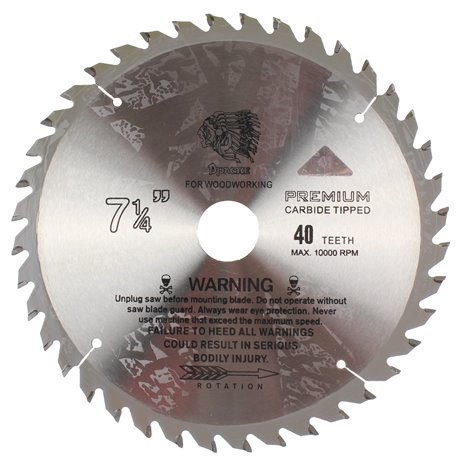 Tarcza widiowa do drewna APACZ 185 mm 40T